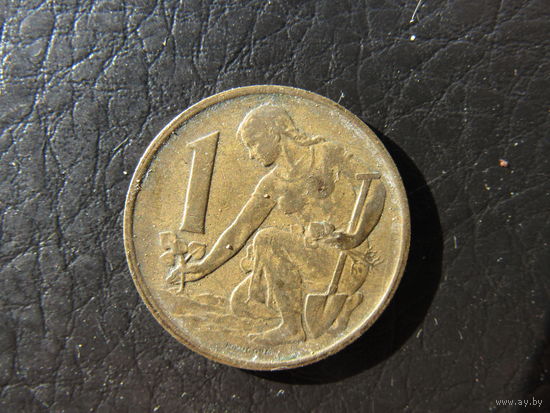 ЧССР. 1 крона. 1970. С 20 копеек. Распродажа коллекции. Смотрите другие лоты.