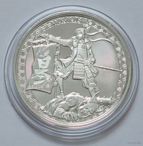 Самоа 2020 серебро (1 oz) "Легенды Японии"
