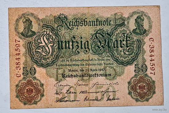 1910 год  Германия 50