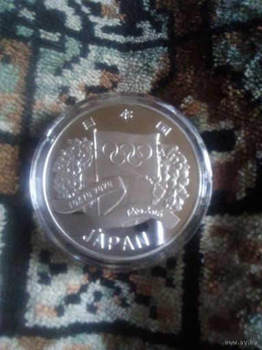 СУВЕНИРНАЯ МОНЕТА ОЛИМПИАДА ЯПОНИЯ
