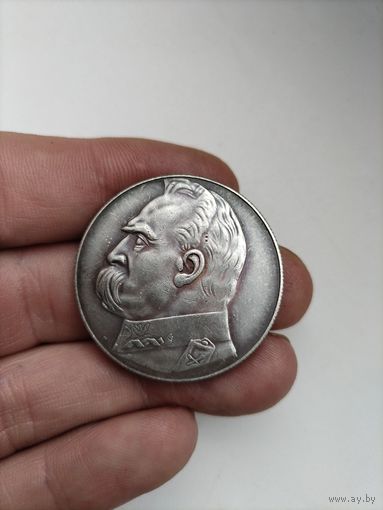 10 злотых 1934 Пилсудский