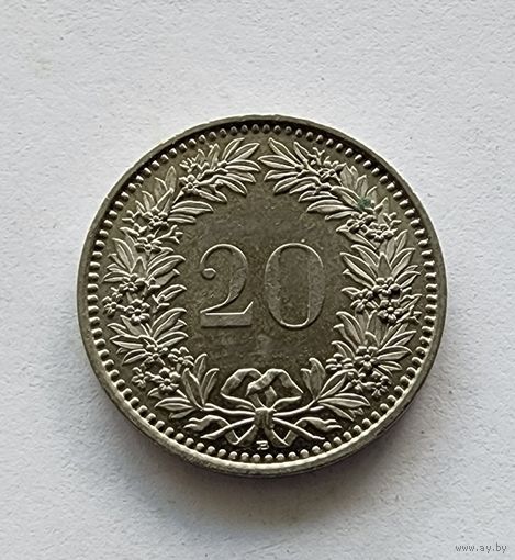 Швейцария 20 раппенов, 2006