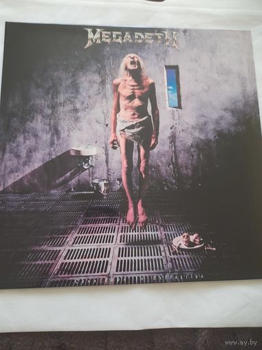 MEGADETH " COUNTDOWN TO EXTINCTION" 1992/? reissue   LP EU CAPITOL ESTU2175 MINT