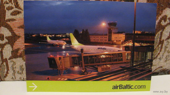 Открытка Air Baltic