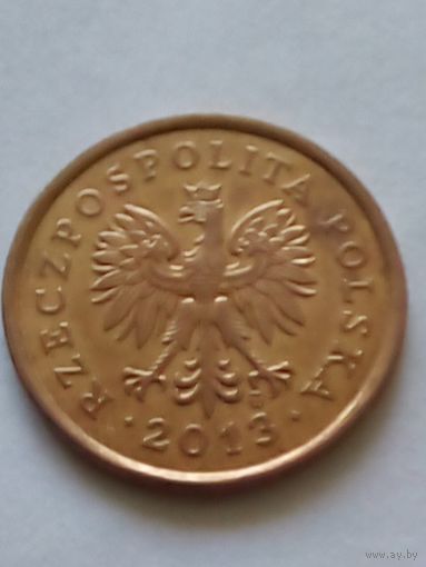 Польша 5 грош 2013 г.