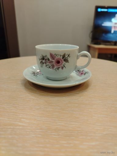 Кофейная пара .ГДР. 70-е гг. Кахла. (4)