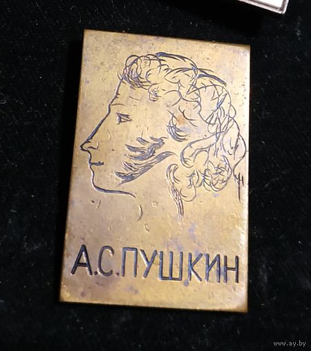 Значок А.С.Пушкин