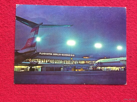 Авиакомпания INTERFLUG ФРГ. Ту 134 А.