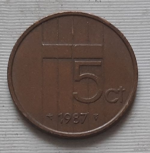 5 центов 1987 г. Нидерланды