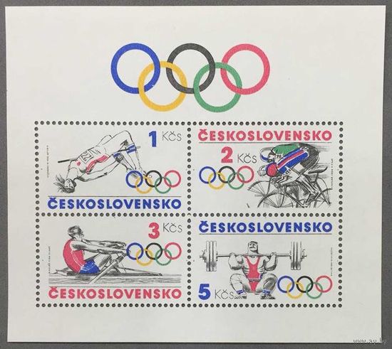 Чехословакия 1984г Олимпиада Сараево