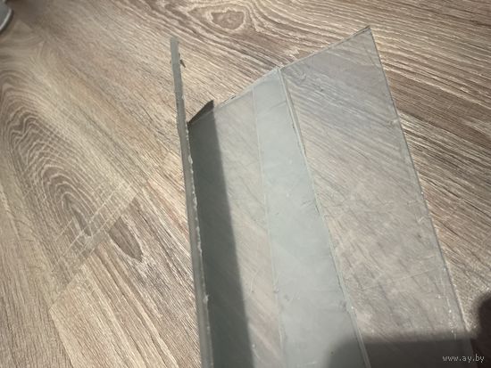 Оргстекло прозрачное, размеры 437х100х5, 420х100х5, 417х100х5, цена за 1шт