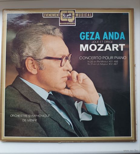 Mozart concerto pour piano Geza Anda (France) LP