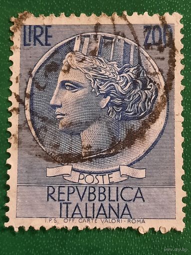 Италия 1957. Сиракузский медальон