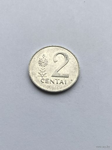 2 цента, 1991 г., Литва