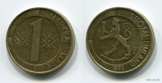 Финляндия. 1 марка (1993)
