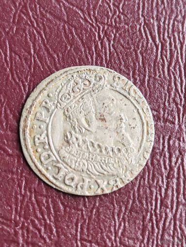 Грош 1627 Сигизмунд III Гданьск