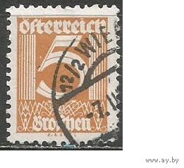 Австрия. Цифра. Стандарт. 1925г. Mi#451.