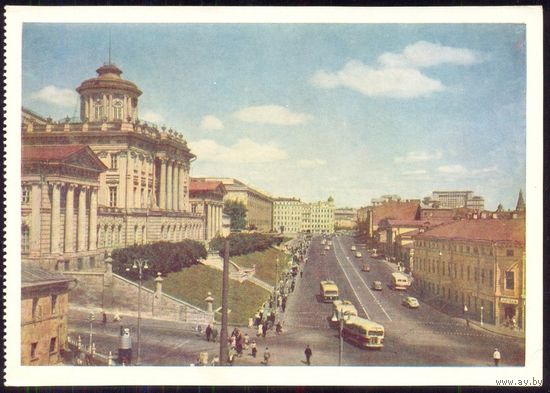 СССР ДМПК 1956 Москва ул.Моховая