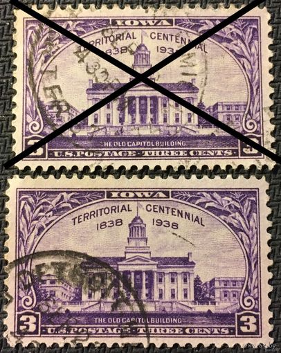 ЦІКАВІЦЬ АБМЕН! 1938, IOWA, 3 цэнта
