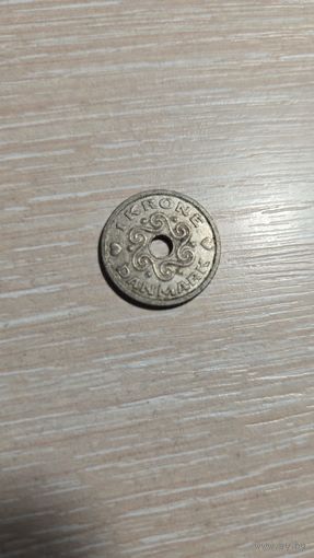1 крона Дания 1993
