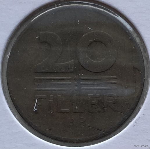 Венгрия 20 филлеров 1946 г. В холдере