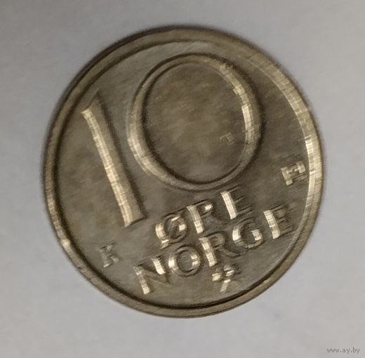 Норвегия. 10 оре 1987