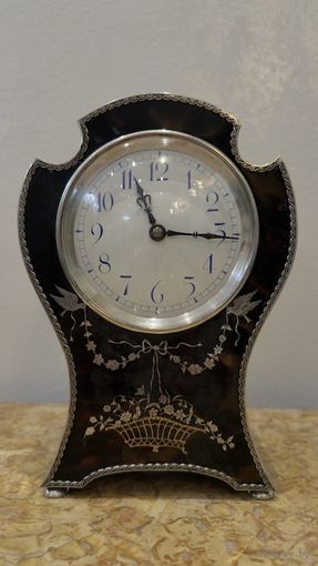 ЧАСЫ СЕРЕБРО ЧЕРЕПАХА ЗОЛОТО 1908 Г