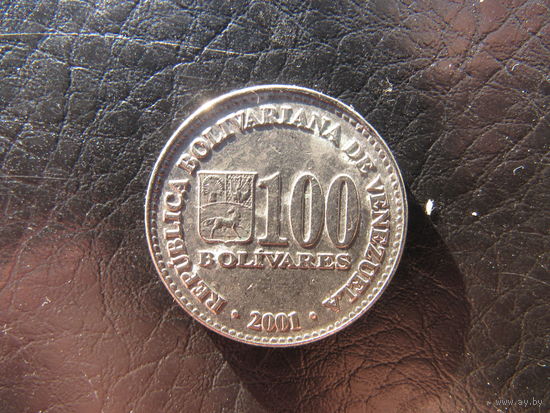 Венесуэла.100 боливар.2001. С 20 копеек. Распродажа коллекции. Смотрите другие лоты.