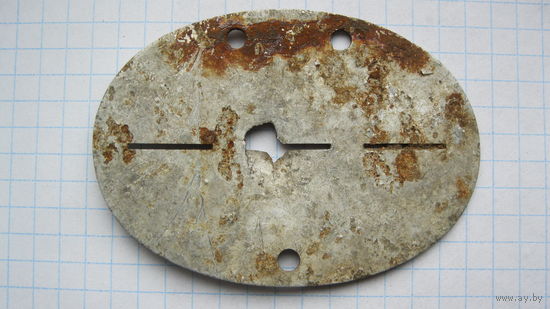 Л О З, вермахт, немаркированная заготовка. Алюминий.