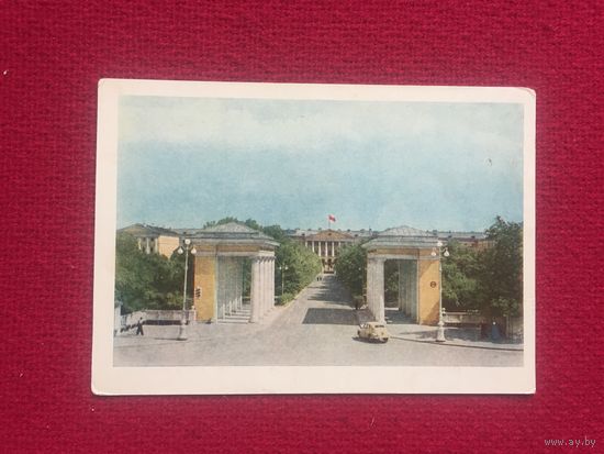 Ленинград. Смольный. 1960 г. Чистая.