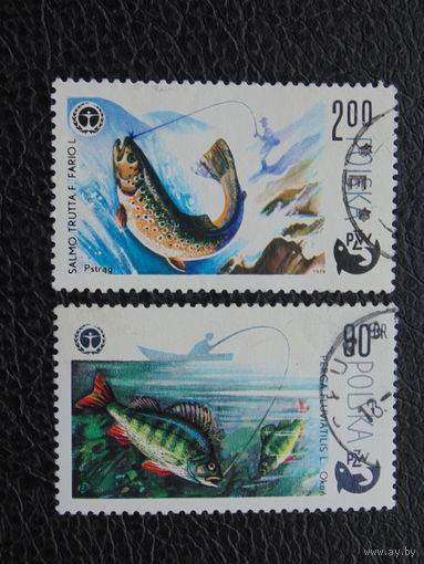 Польша 1979г. Рыбы.