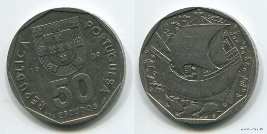 Португалия. 50 эскудо (1989)
