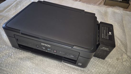 МФУ струйное цветное Epson L222 на запчасти (не включается)