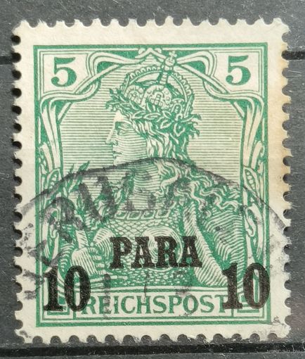 Германская почта в Турецкой империи 1900г.