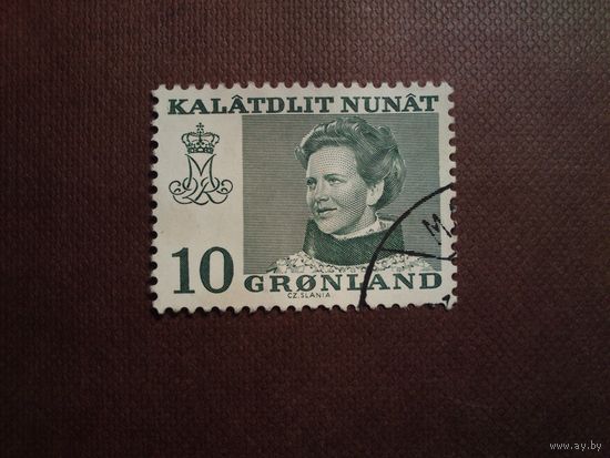 Гренландия 1973 г.Королева Маргрете II./22а/