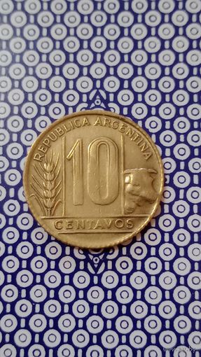 Аргентина 10 сентаво 1948