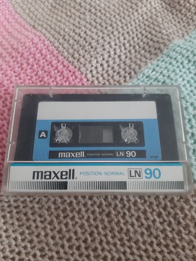 Кассета maxell LN 90. Пугачёва, Земфира и др