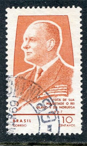 Бразилия. Визит Короля Норвегии Улаф V