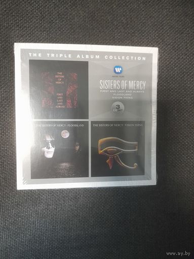 SISTERS OF MERCY  "THE TRIPLE ALBUM COLLECTION" 3CD EUROPE 2012