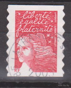 Марианна Франция 2001 год Лот 12  Менее 25% от каталога по курсу 3 р