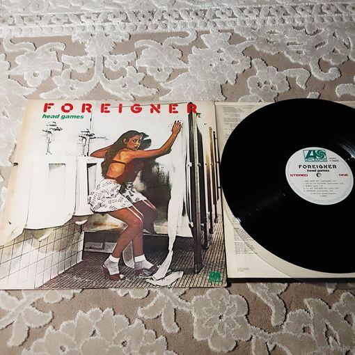 FOREIGNER - 1979 - HEAD GAMES (JAPAN) LP