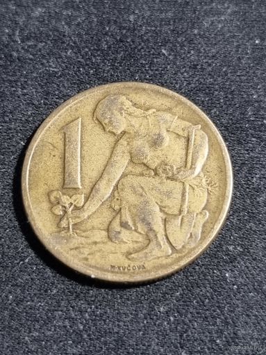 Чехословакия 1 крона 1964