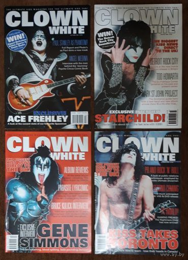 KISS Clown White журнал