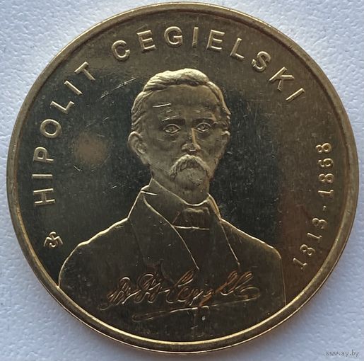 Польша 2 злотых 2013 г. 200 лет со дня рождения Хиполита Цегельского