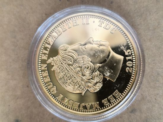 2015 Tristan da Cunha 1 crown