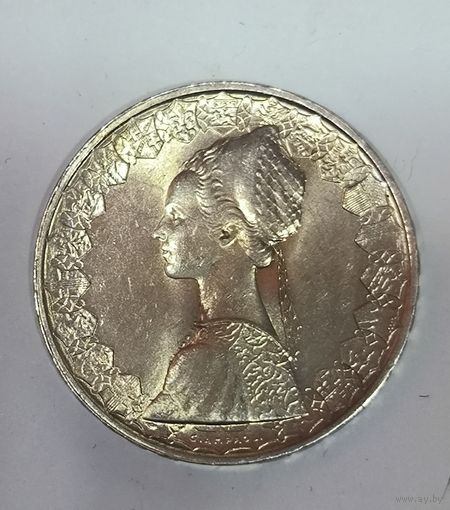 500 лир 1959 Италия кораблик! Штемпельный блеск! Обязательно в коллекцию!