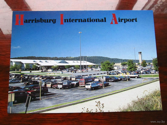 С005-3125 Открытка Harrisburg International Airport США Конец 1990-х – начало 2000-х Подписана