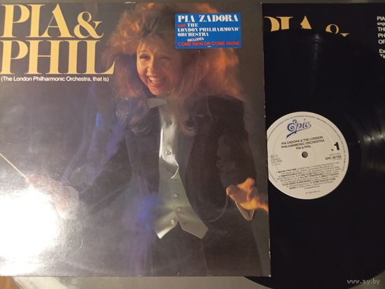 Pia & Phil London Philharmonic Orchestra LP