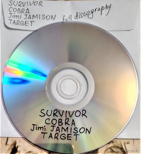 DVD MP3 SURVIVOR, COBRA, Jimi JAMISON, TARGET полная дискография (AOR, Hard Rock, Pop Rock, Film Soundtrack) - 1 DVD