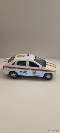 Машинка (модель) autotime collection lada kalina мчс примерно 1:36